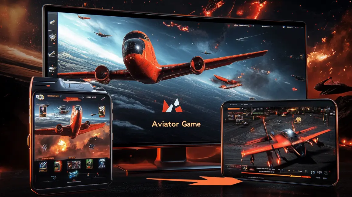 Two phones display the 'Avictor' app, showing a financial chart and a plane, representing the strategic and rewarding nature of playing crash games at 77ABC VIP.